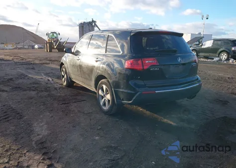 2011 Acura Mdx Technology Package from USA, damaged, VIN 2HNYD2H68BH536523